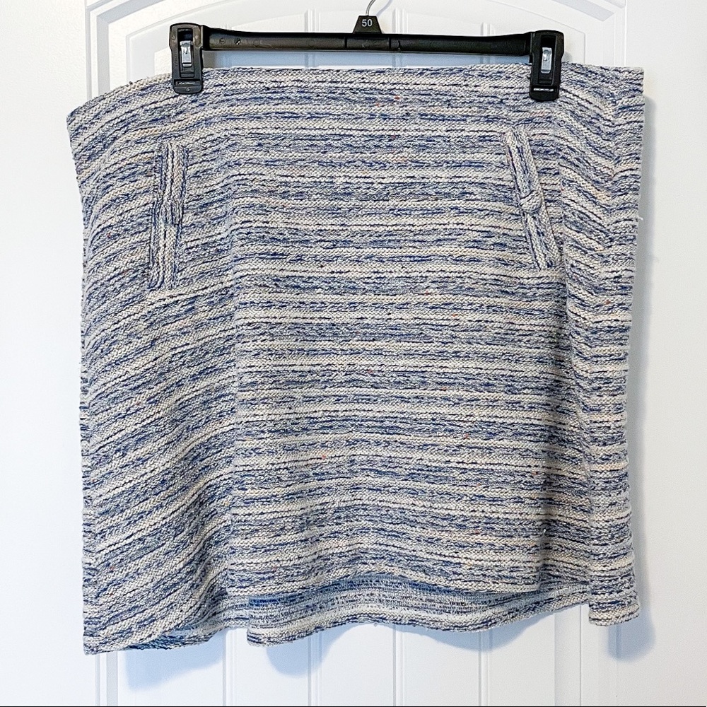 Loft PLUS tweed skirt with pockets! EUC!
